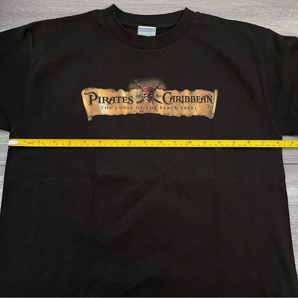 Vintage Kids Pirates of the Caribbean T-Shirt Retro Graphic Classic Disney L - Picture 5 of 6